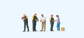 Preiser 10736 - H0 - Postzustellung, Deutsche Post